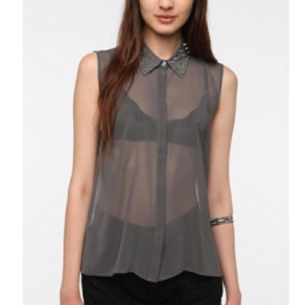 Sparkle and Fade Studded blouse