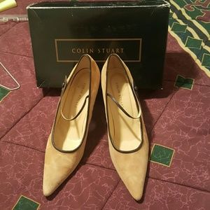 Suede stilettos Size 10