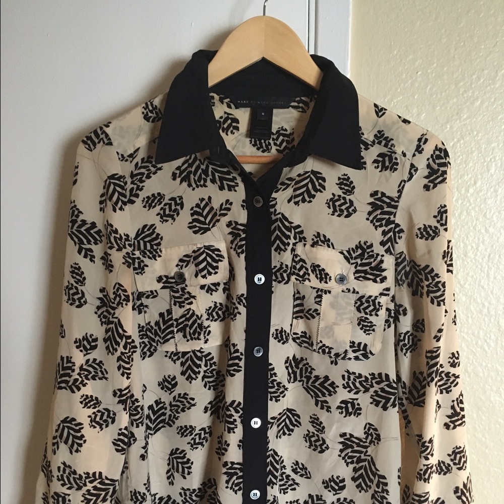 Marc by Marc Jacobs silk blouse