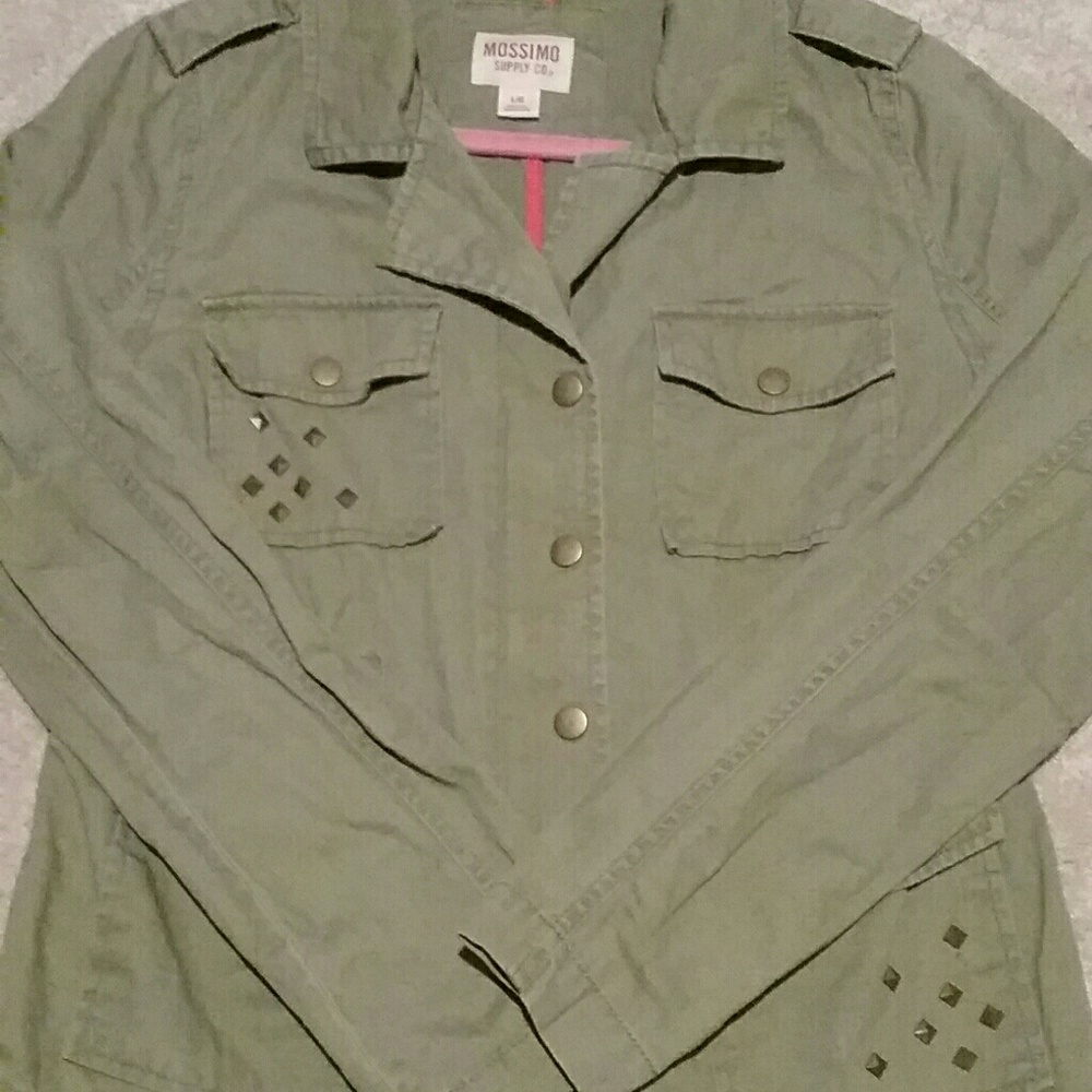 Army green Mossimo khaki jacket