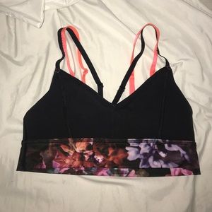 LuluLemon Cute Floral Sports Bra