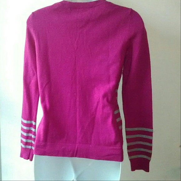 Gap Wool Striped Cardigan with Sequins - Picture 4 of 4