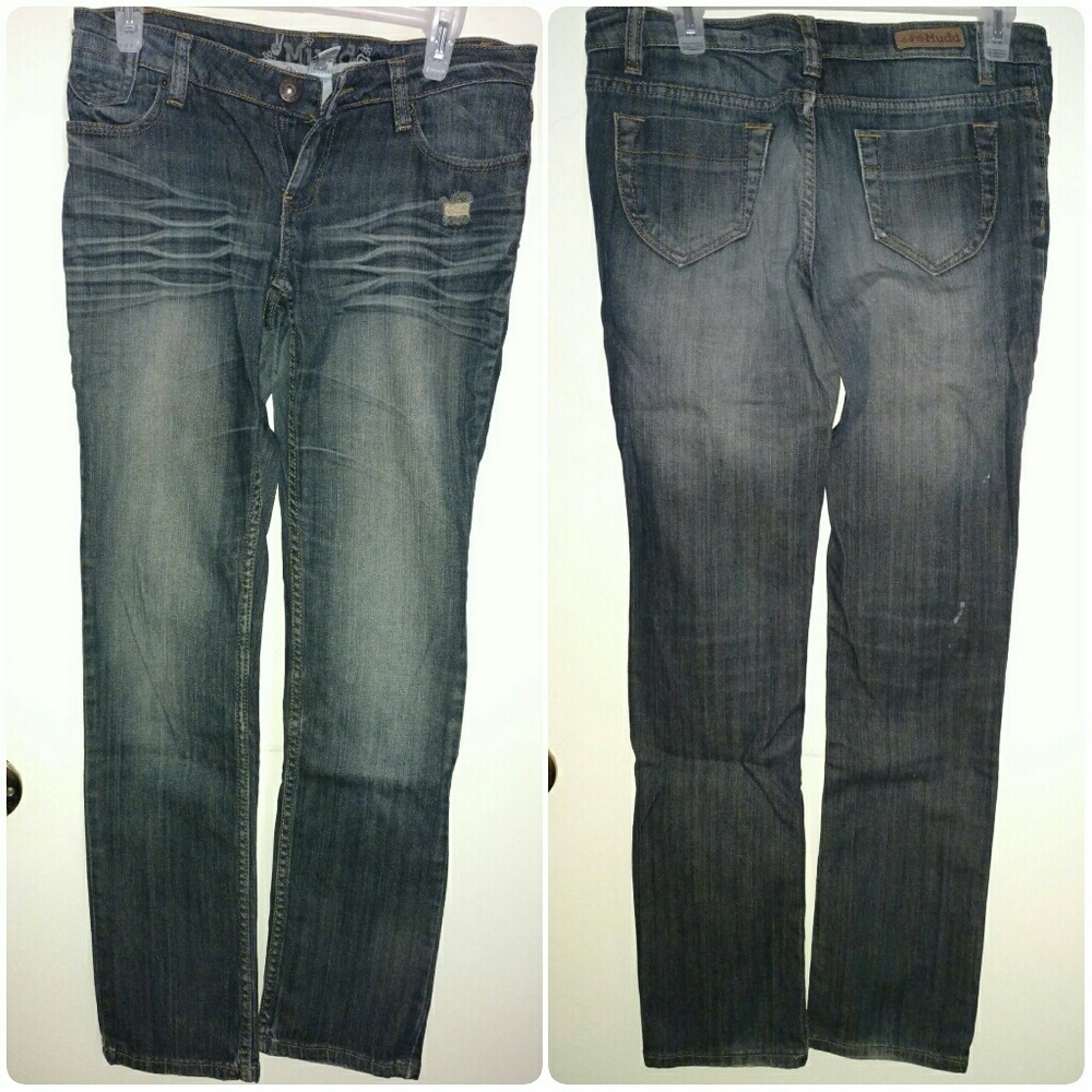 Junior's Dark Mudd Jeans