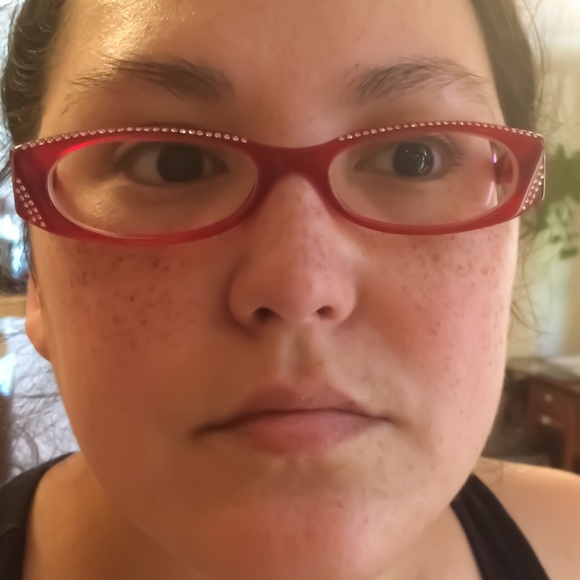 Salvatore Ferragamo red eyeglasses - Picture 7 of 8