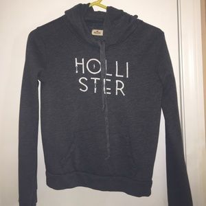 Gray Hollister Hoodie