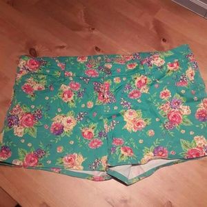 Floral Wallflower Jean Shorts