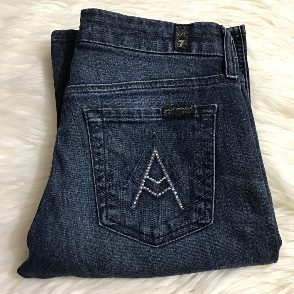 7 For All Mankind A Line Jeans Size 26