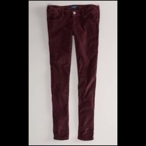 AEO Corduroy Jeggings. Super Stretch.