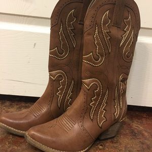 Brown Cowboy Boots