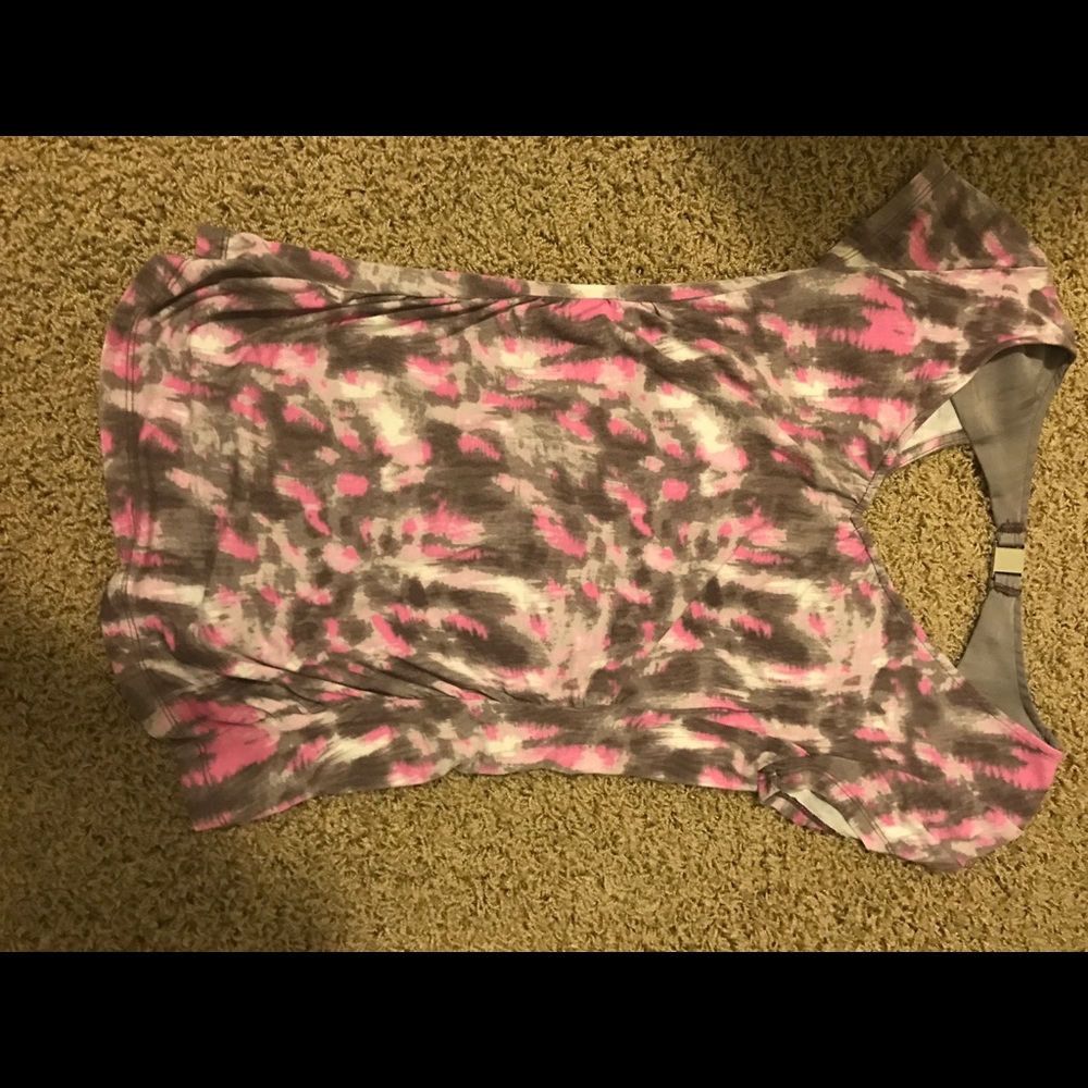 Calvin Kline pattern fashion top in extra small