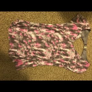 Calvin Kline pattern fashion top in extra small