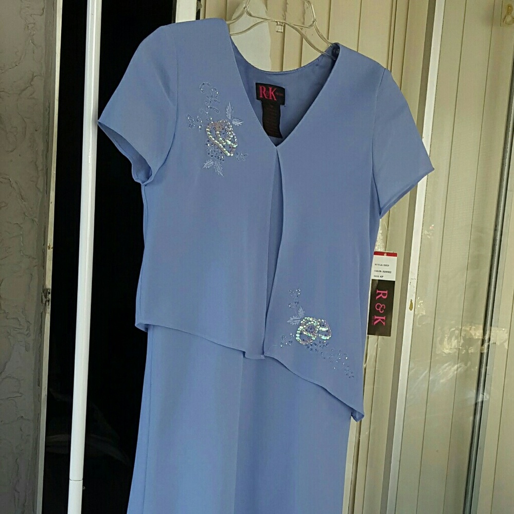 Long Spring Dress NWT SIZE 6P