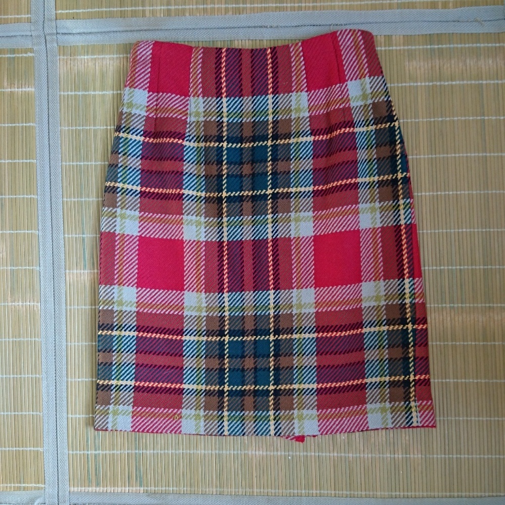 90s Plaid Skirt