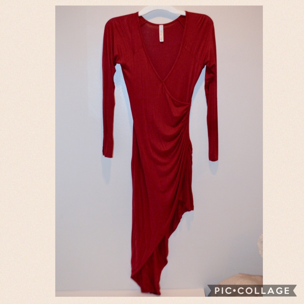 Red dress