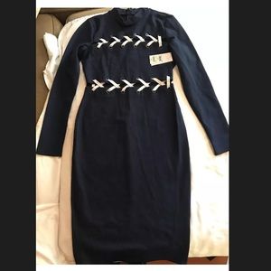 Navy blue guess dress size medium