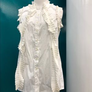 Tory Burch white blouse
