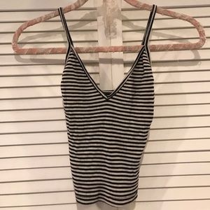 Brandy Melville striped V Tank