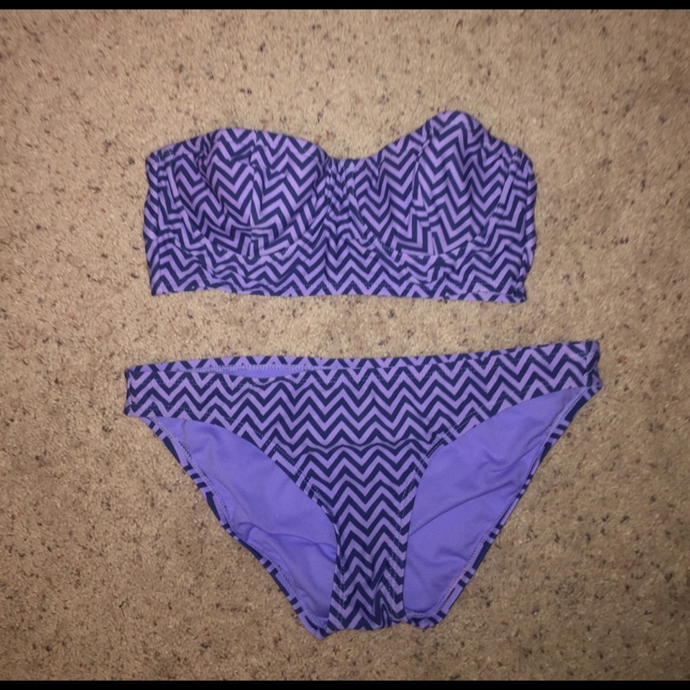 Target Patterned Bathing Suit Sz M