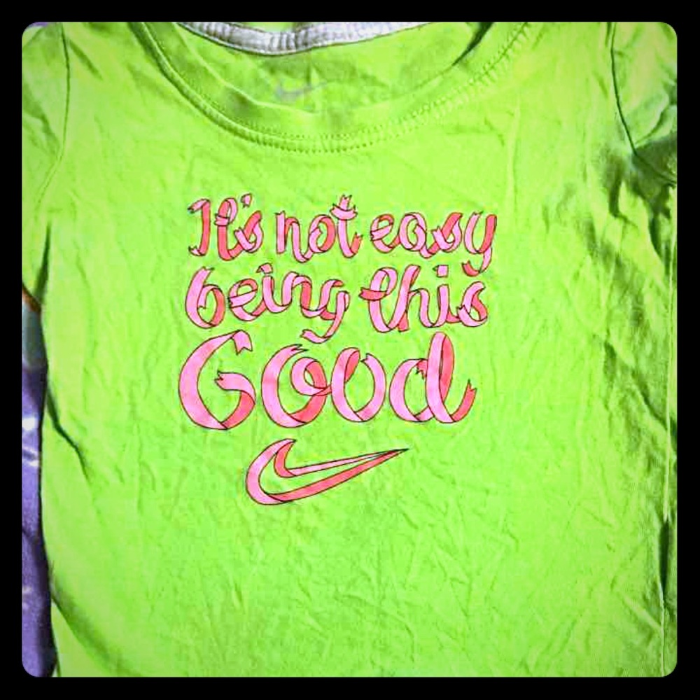 Lime green girls toddler shirt 👚