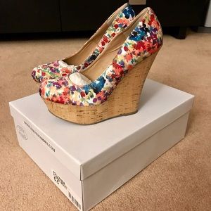 Steve Madden POLYANNA platform wedges