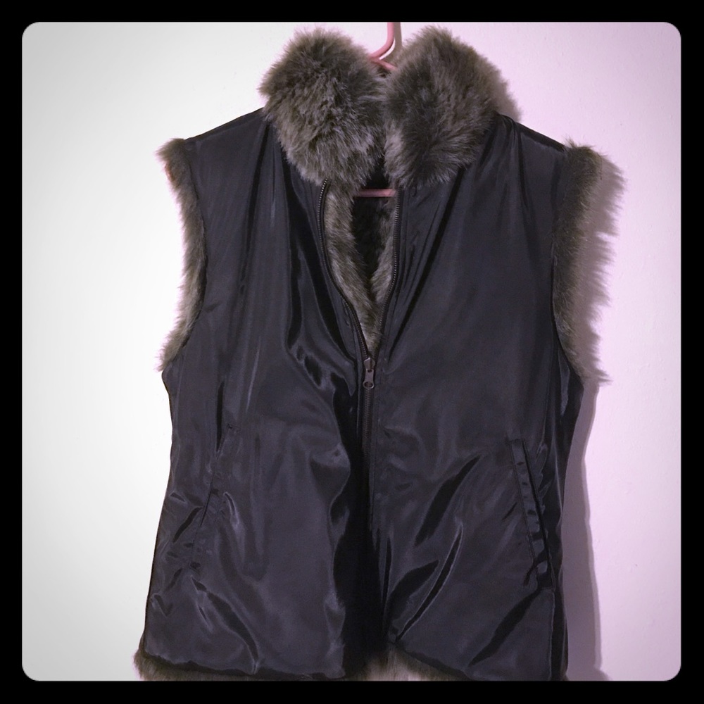 Reversible Fur Vest