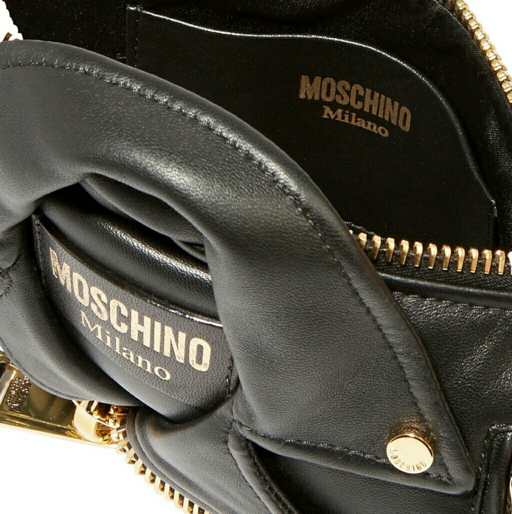 Moschino Leather Clutch - Picture 4 of 4