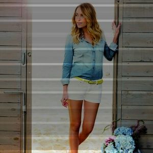 LC Lauren Conrad ombre chambray shirt