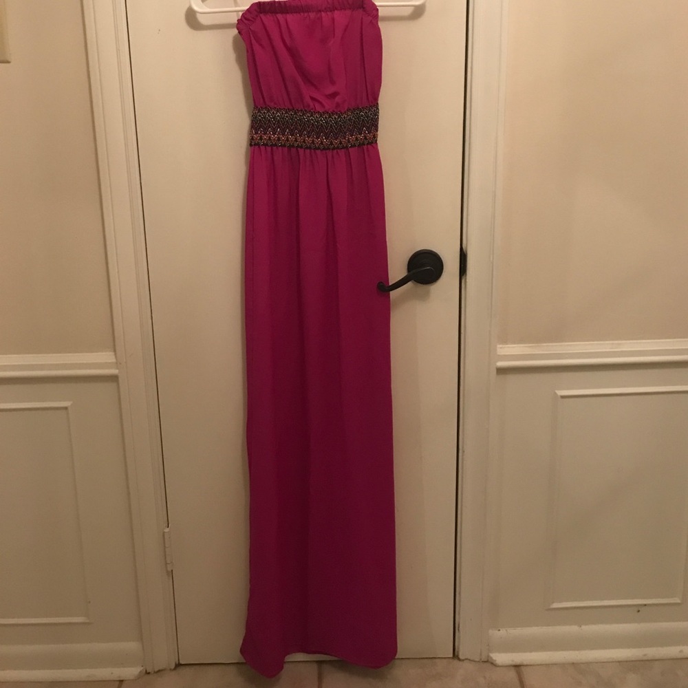 Strapless Maxi Dress