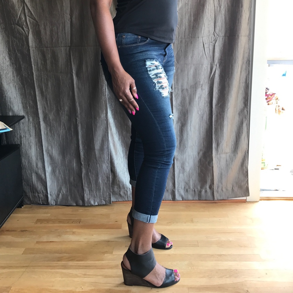 Bamboo Ripped Jeans - Picture 4 of 4
