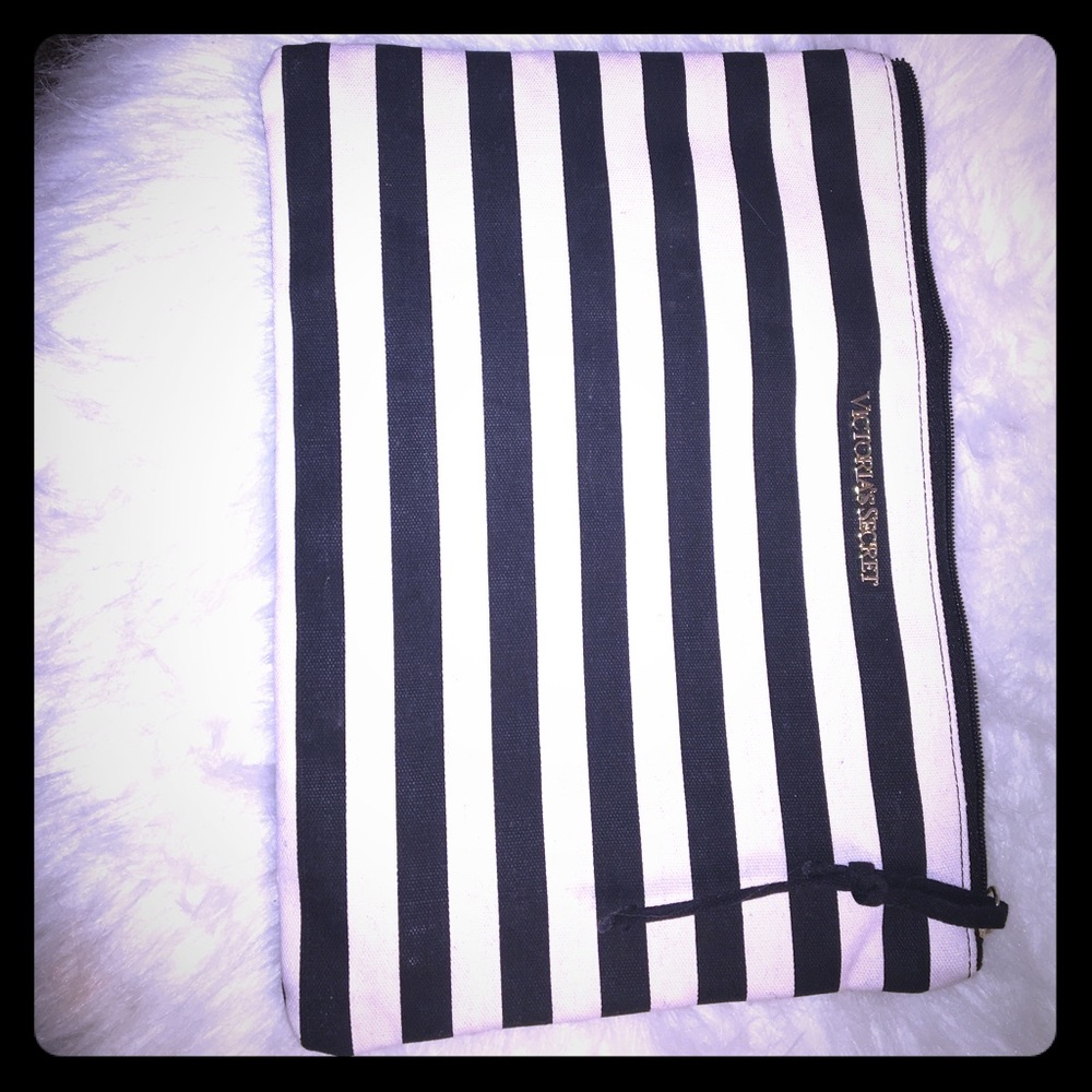 🖤💓VS Bag. Pink Black Stripe. 💓🖤 NO TRADES