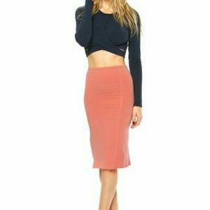 Topshop midi skirt pencil 12