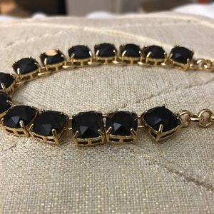 black jewel necklace by kate spade