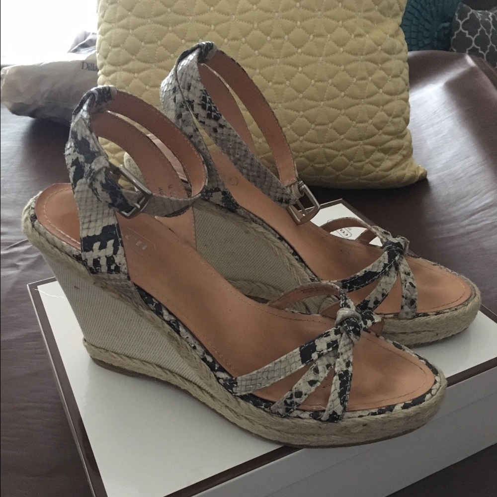 Coach Python Wedges - Picture 4 of 5