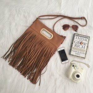  Crossbody Tan Handbag