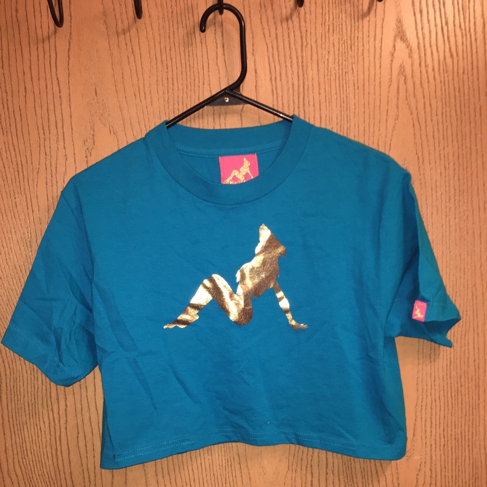 FINE A$$ GIRLS crop top by draya. NWOT. Never worn