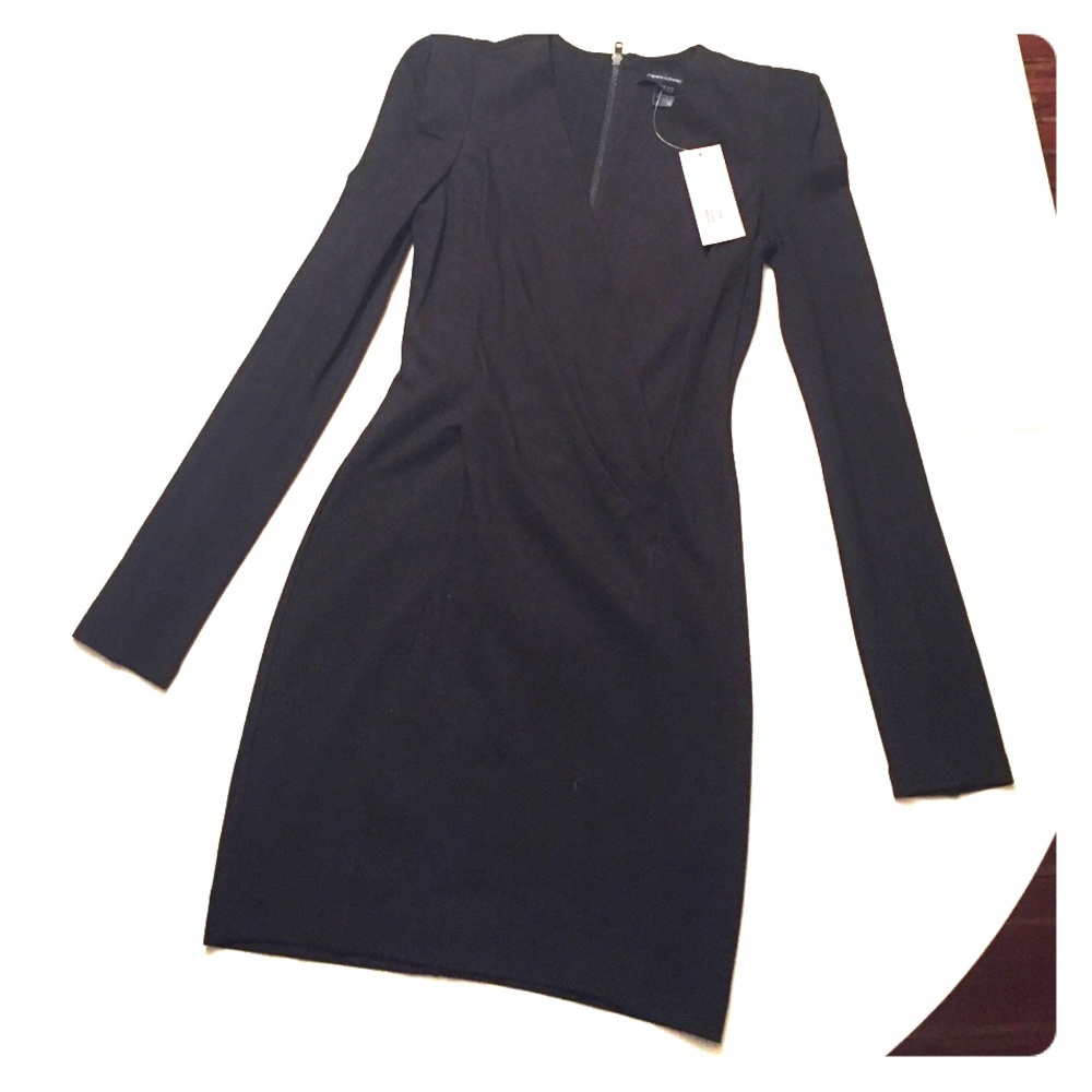 French Connection Black mini dress