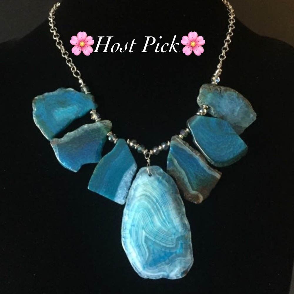 🚫SOLD🚫 🌸HP🌸M. Haskell AGATE statement piece