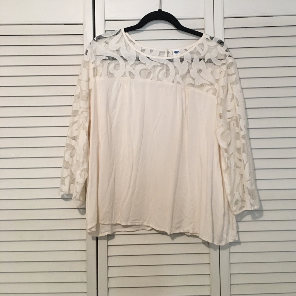 Cream Blouse