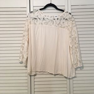 Cream Blouse