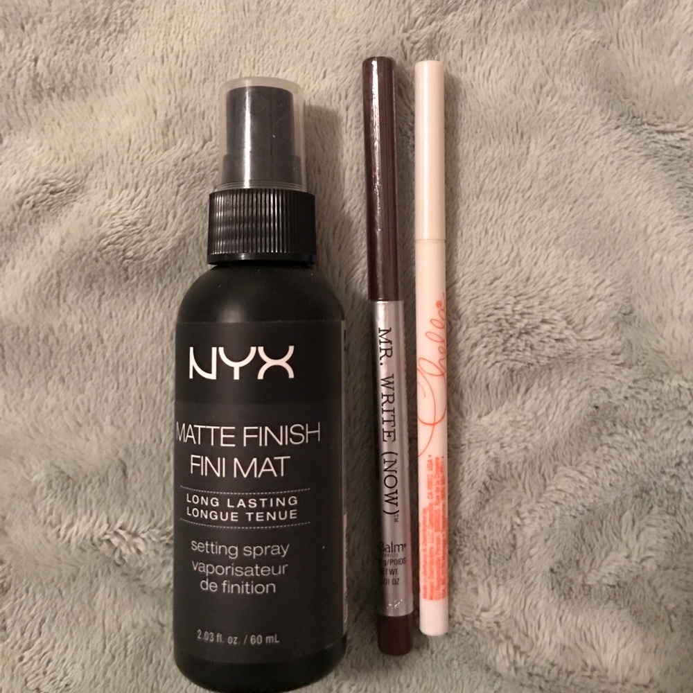 Bundle! NYX matte, theBalm, and Chella
