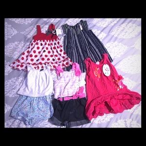 5 BNWT toddler 24M summer dress bundle