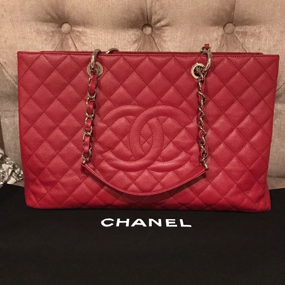 CHANEL Handbags - AUTHENTIC Chanel GST XL