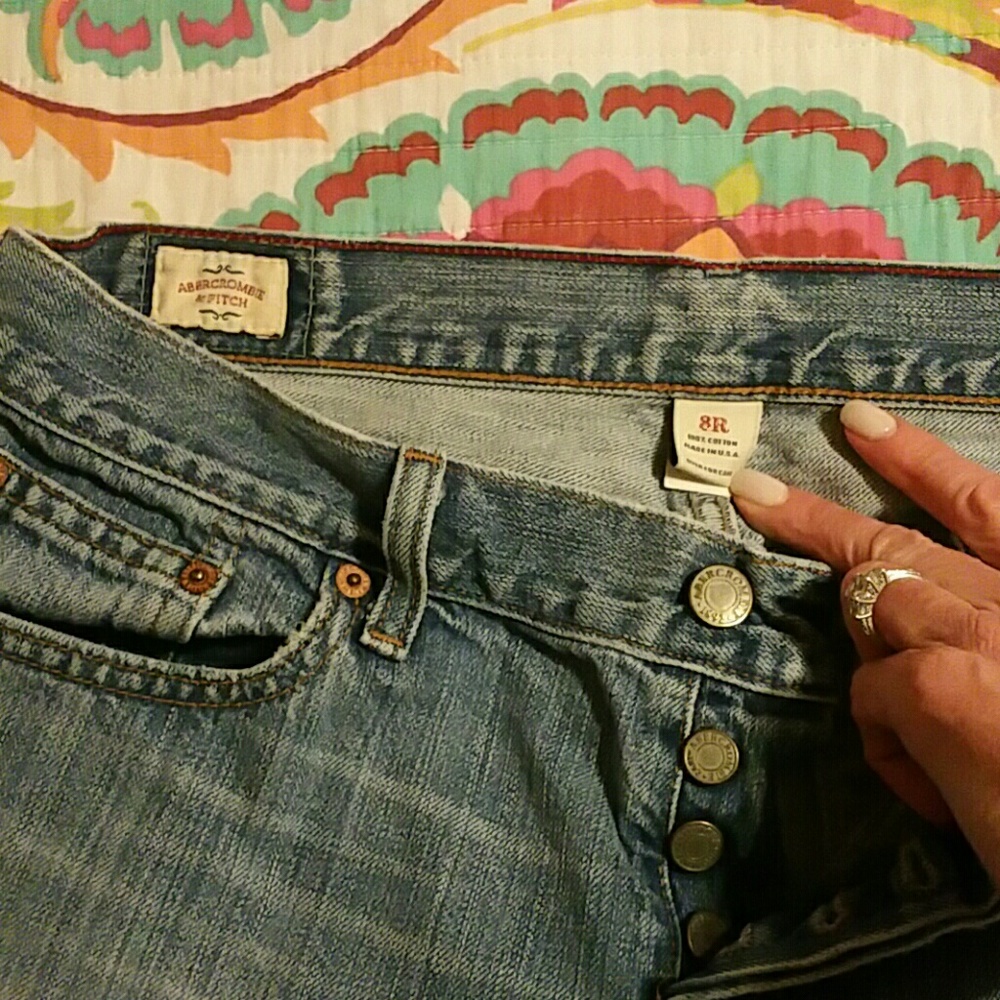 Abercrombie & Fitch Boot Cut Jeans size 8R