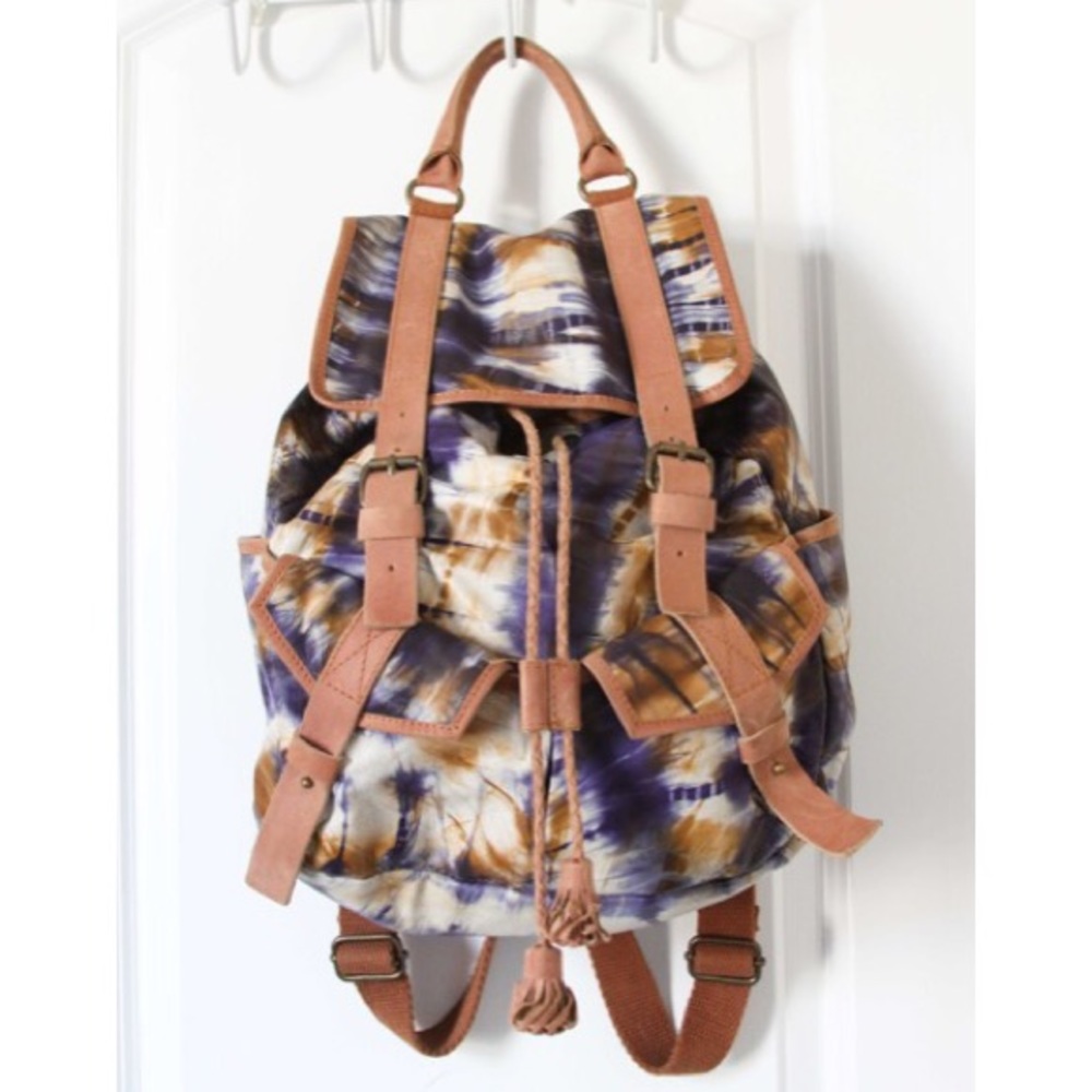 Anthropologie Jasper & Jeera Leather Backpack