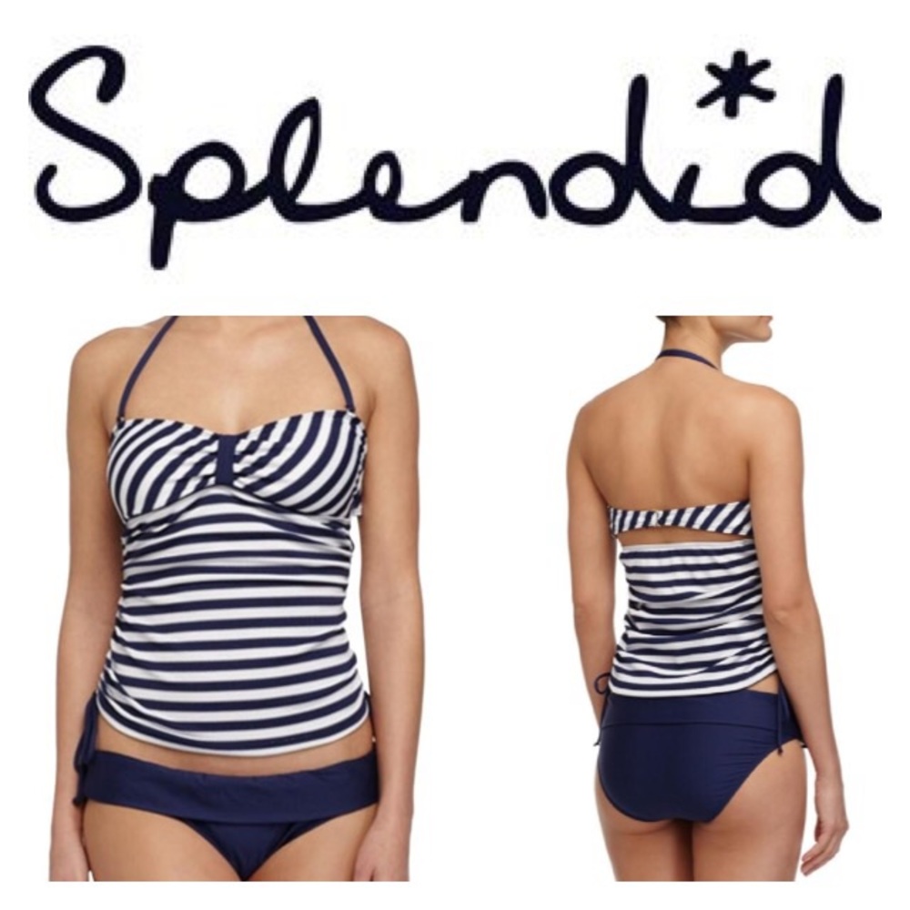 Splendid Miami Striped Navy/White Bandini