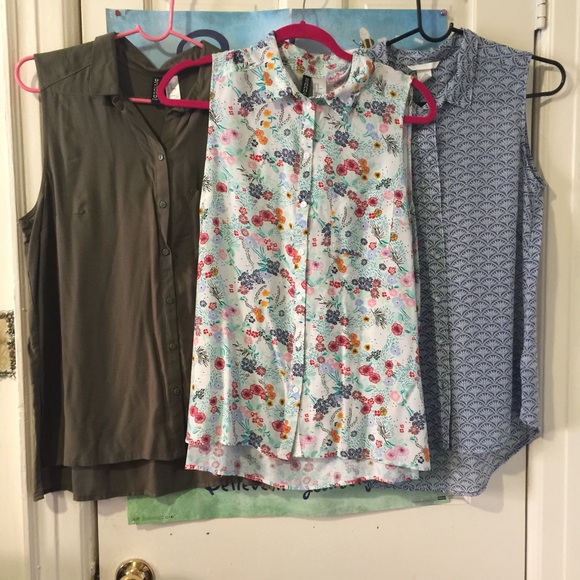THREE FOR ONE H&M BLOUSES - Picture 1 of 3