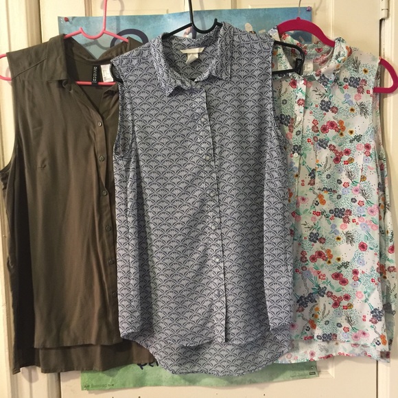 THREE FOR ONE H&M BLOUSES - Picture 2 of 3