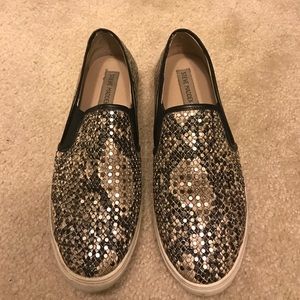 Steve Madden snakeskin sneakers