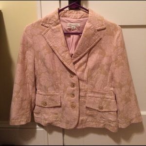 Floral banana republic jacket