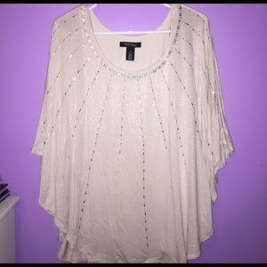 white house black market, dressy shirt